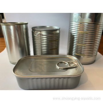 Canned Sardines In Vegetable Oil For Supermarket